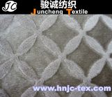 Anti-slip plastic Dots in Embossed Design Velboa for sofa upholstery polyester