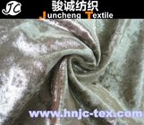 Burnish Surface Ice Bloom Velvet Fabric for Curtain and Upholstery to Mid East / Dubai