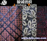 New burnout anti-static polyester fabric miro velvet non-invert fabric for women apparel