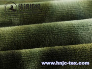 Hot sell pad-roll dyed high-elastic micro velvet poly spun velour fabric for apparel
