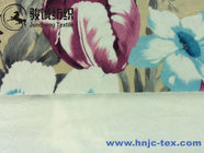 China Wholesale anti static/anti pilling flower pattern paper printing velvet for apparel
