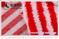 High quality single side two color plush velvet/Shu velvet/ polyester fabric for bedding