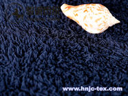 100% polyester solid dyeing plush velveteen/ shu velvet antistatic fabric for bedding