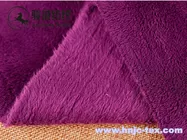 100% polyester double sides warm cuddle soft handle velboa fabric for bedding