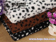 Hot sell leopard print velveteen/shu velvet for pajamas fabric and apparel