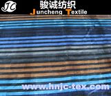 New colorful stripes stretchy spendex polyester blended fabric for apparel