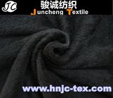 New 100% polyester jet black double sides super soft velboa fabric for bedding