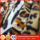 100 % Polyester 3mm plush leopard animal skin print imitate super soft velboa