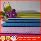 Diamond pattern woven plain small order linen look polyester fabric manufacturers