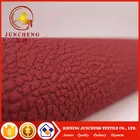 Bronzing Suede Woven Soft Leather Look Colourful In-stock fabric for upholstery and Sofa