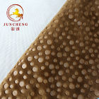 2mm 250gsm Hot Stamping Gold Stamp and Foil Printing velour fabric for Car Seat Cover and furniture