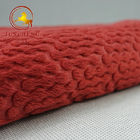 New Design Super soft embossed polyester fleece fabric for sofa and home decoration