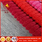 2018 knitting factory directly knitting velvet checked fabric bonded with tc fabric for sofa and furniture