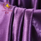 2018 china factory hot sell small moq 260gsm silk velvet for wall upholstery