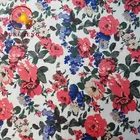 Flower Design Printed Knitted Sofa Fabric Velvet Wholesale