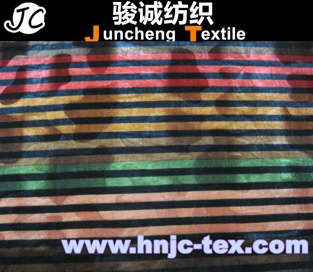 New colorful stripes shimmer and stretchy spendex polyester blended fabric for apparel