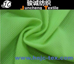 100% polyester tricot mesh fabric golden brushed tricot for Sportswear Track Suits/apparel