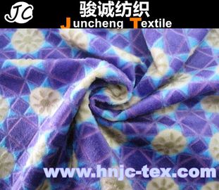 100% polyester printed burnout velboa fabric/ printing / fabric printed/bedding sheet