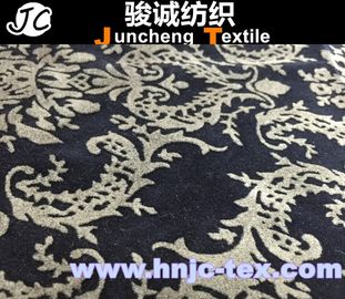 Burnout fabric warp knitting velboa fabric polyester fabric for curtain,sofa,carpet fabric