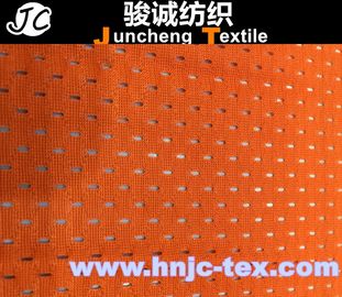 Recycle polyester high visibility colorful Mesh Fabric workwear waterproof lining fabric