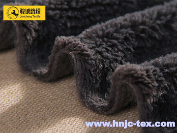 China textile goods wholesale plush fur pv fleece fabric home textile apparel fabric