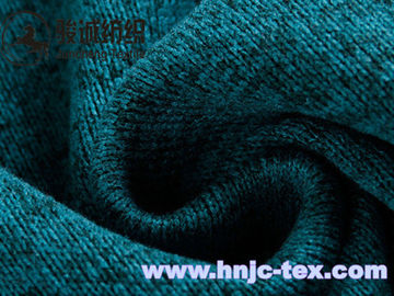 100% Polyester tweed thick needle weft knitting fabric for woman apparel