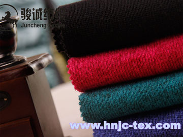 100% Polyester tweed thick needle weft knitting fabric for woman apparel