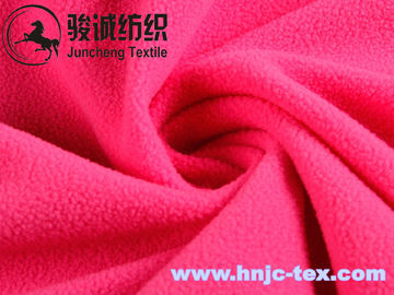 100% Polyester weft knitting polar fleece for woman apparel and pajamas