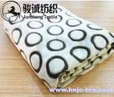 100% polyester 1.5m width printing short plush soft blanket fabric for hometextile