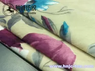 China Wholesale anti static/anti pilling flower pattern paper printing velvet for apparel