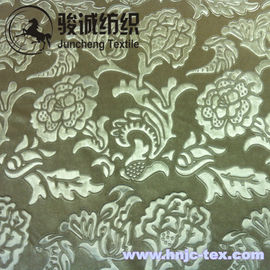 100% polyester 3D embossed shimmer Italian velvet fabric for curtain with various color