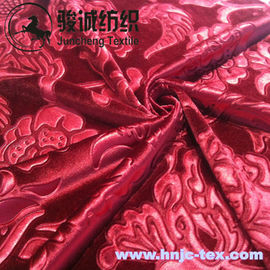 100% polyester 3D embossed shimmer Italian velvet fabric for curtain with various color