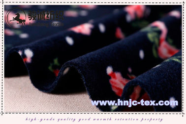 Hot sell pringting smooth polar fleece fabric for pajamas fabric and apparel