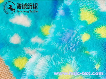 Double sides unfade printing coral fleece fabric for blanket fabric and apparel