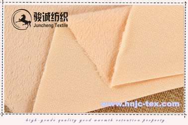 High quality solid dyeing plain velboa/imitated velboa polyester fabric for bedding