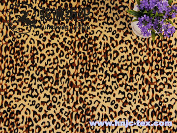 Environment friendly leopard pattern imitated cuddle soft velboa for home textile