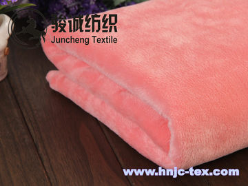 Warm woven mirco velvet/ poly spun velour for undergarment and apparel fabric