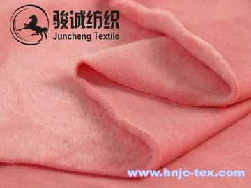 Warm woven mirco velvet/ poly spun velour for undergarment and apparel fabric