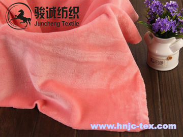 Warm woven mirco velvet/ poly spun velour for undergarment and apparel fabric