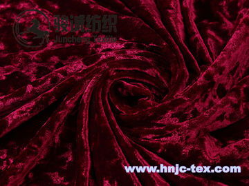 Korea velvet embossed velvet for apparel fabric