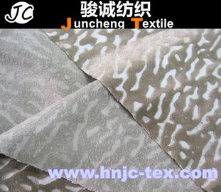 New style embossed polyester velboa fabric for home use