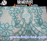 Excellent Quality Knitted Cotton/Nylon Embroidered Lace fabric Wholesale