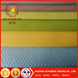 Diamond pattern woven plain small order linen look polyester fabric manufacturers