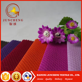 Diamond pattern woven plain small order linen look polyester fabric manufacturers