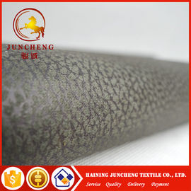 High Quality Polyester Embossed Pattern Bronzed Suede Sofa Fabric Car Seats Wholesale