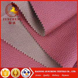 Bronzing Suede Woven Soft Leather Look Colourful In-stock fabric for upholstery and Sofa