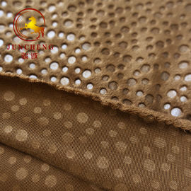 2mm 250gsm Hot Stamping Gold Stamp and Foil Printing velour fabric for Car Seat Cover and furniture