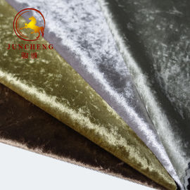 100% Polyester shiny Ice Crushed Velvet Fabric for Sofa/Curtain/Upholstery