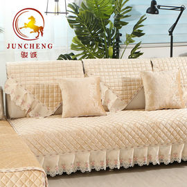 2018 New arrival high quality quilted velvet fabric for sofa and sofa cover