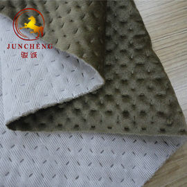 2018 new design ultrasonic quilted knitted velvet fabric